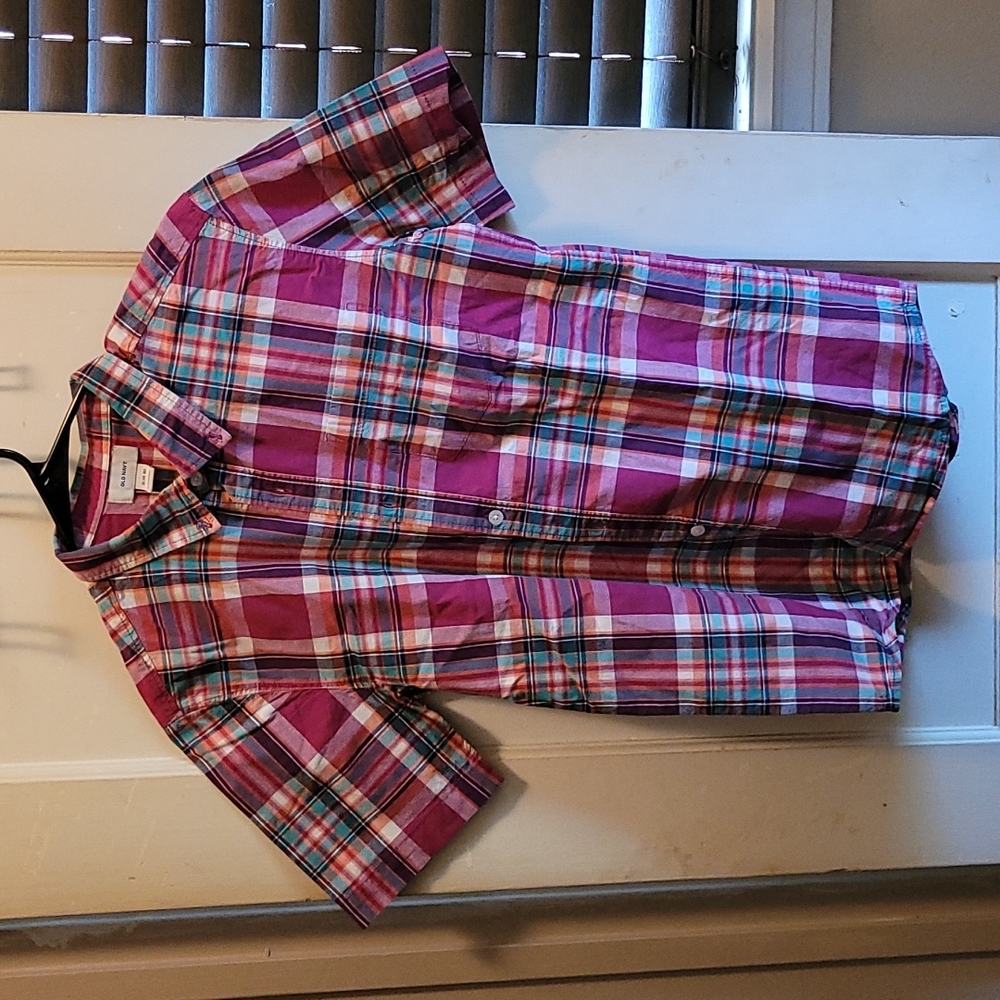 Boys old navy collard button up